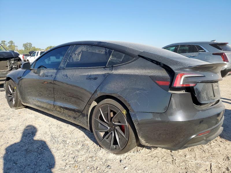 5YJ3E1ET1RF843954 - 2024 TESLA MODEL 3 Серый фото 2