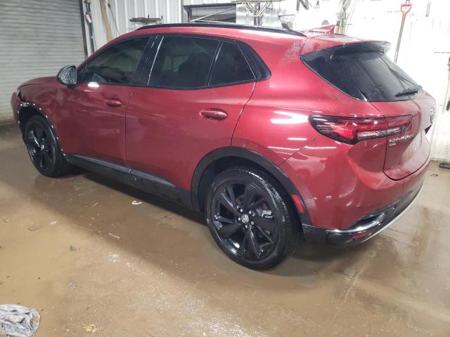 LRBFZPR42ND033076 - 2022 BUICK ENVISION ESSENCE RED photo 2