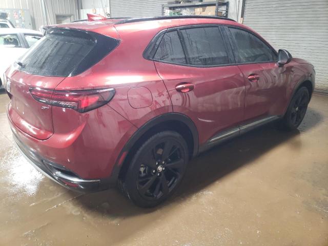 LRBFZPR42ND033076 - 2022 BUICK ENVISION ESSENCE RED photo 3