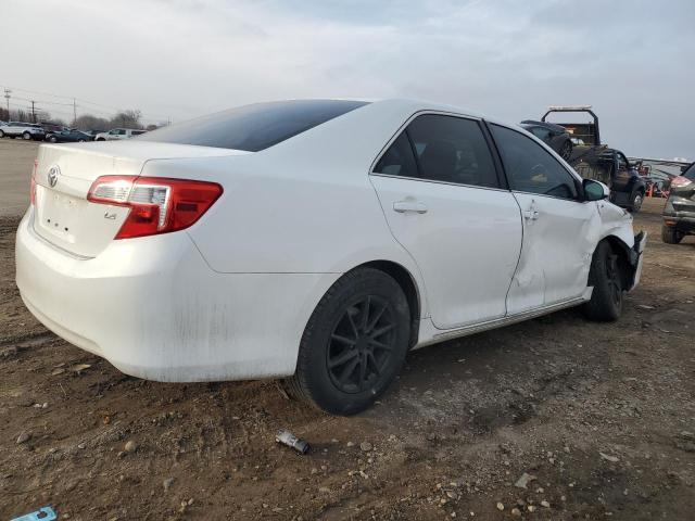 4T4BF1FK3ER347426 - 2014 TOYOTA CAMRY L WHITE photo 3