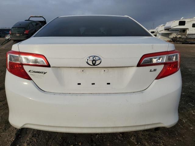 4T4BF1FK3ER347426 - 2014 TOYOTA CAMRY L WHITE photo 6