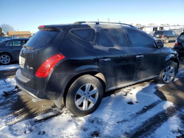 JN8AZ08W27W663214 - 2007 NISSAN MURANO SL BLACK photo 3