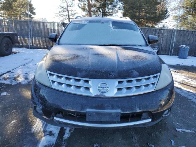 JN8AZ08W27W663214 - 2007 NISSAN MURANO SL BLACK photo 5