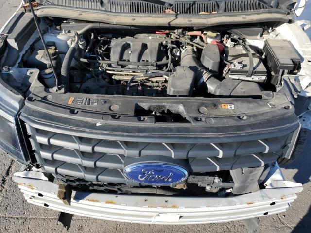 1FM5K8AR1GGB74152 - 2016 FORD EXPLORER POLICE INTERCEPTOR Blanco foto 12