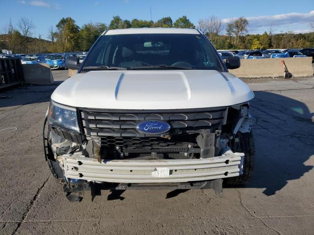 1FM5K8AR1GGB74152 - 2016 FORD EXPLORER POLICE INTERCEPTOR Blanco foto 5