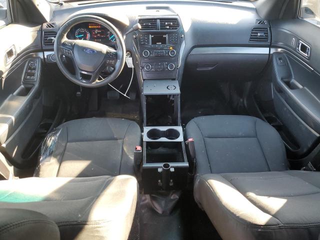 1FM5K8AR1GGB74152 - 2016 FORD EXPLORER POLICE INTERCEPTOR Blanco foto 8