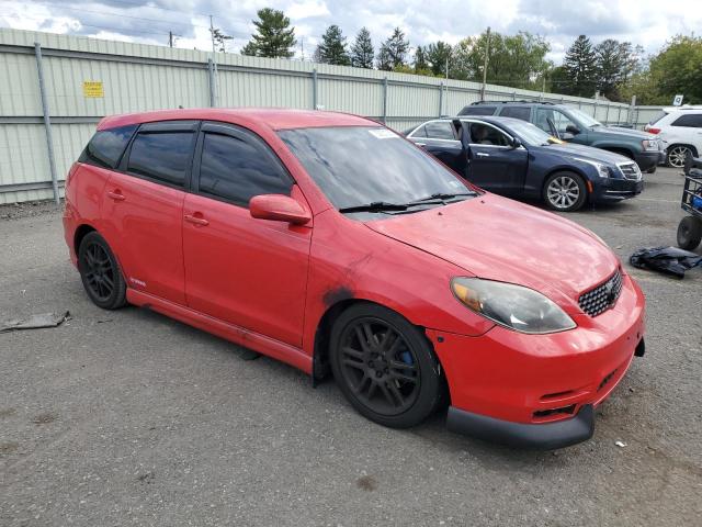 2T1KR32E63C041834 - 2003 TOYOTA COROLLA MA XR RED photo 4