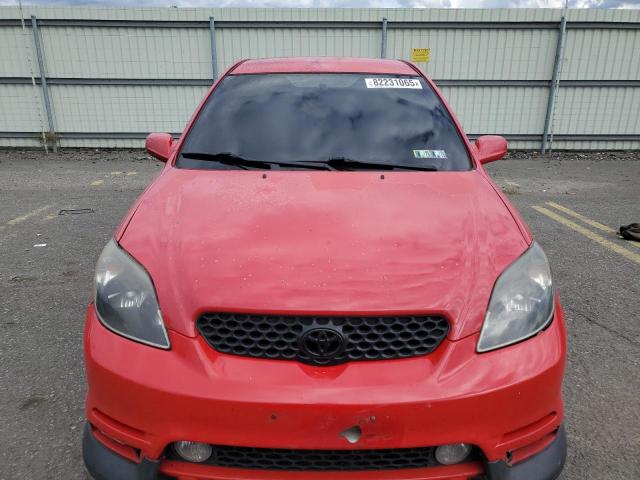 2T1KR32E63C041834 - 2003 TOYOTA COROLLA MA XR RED photo 5
