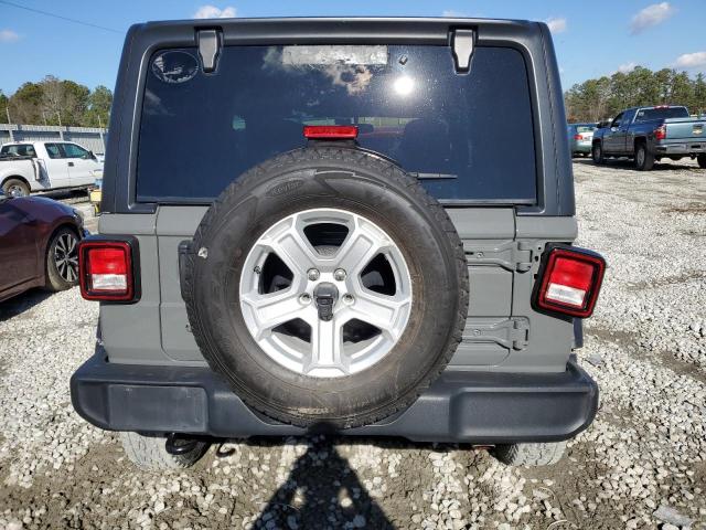 1C4GJXAG6LW180604 - 2020 JEEP WRANGLER SPORT GRAY photo 6