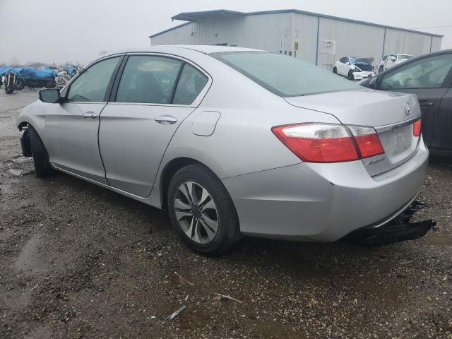 1HGCR2E36DA138306 - 2013 HONDA ACCORD LX SILVER photo 2