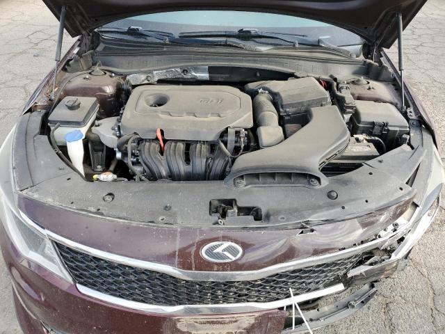 5XXGT4L30GG070173 - 2016 KIA OPTIMA LX BURGUNDY photo 11