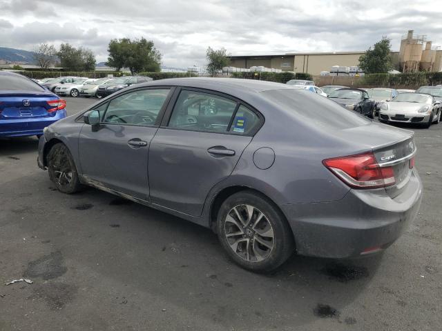 19XFB2F80EE206737 - 2014 HONDA CIVIC EX GRAY photo 2