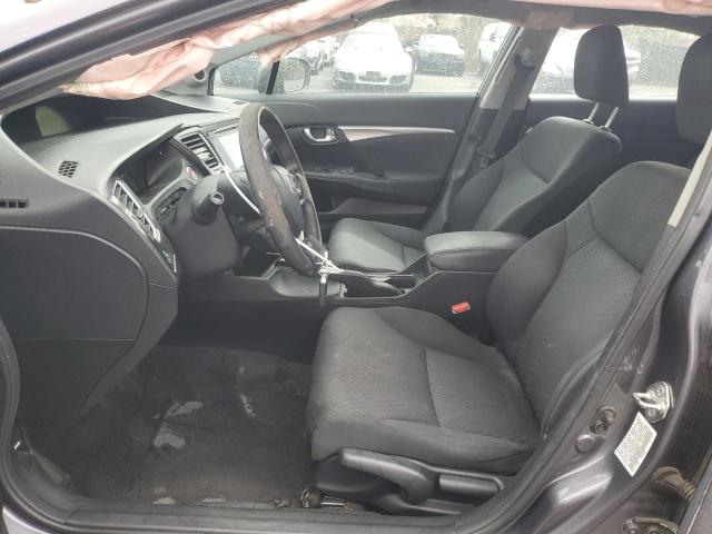 19XFB2F80EE206737 - 2014 HONDA CIVIC EX GRAY photo 7