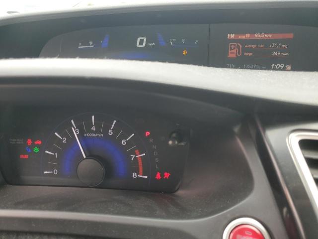 19XFB2F80EE206737 - 2014 HONDA CIVIC EX GRAY photo 9