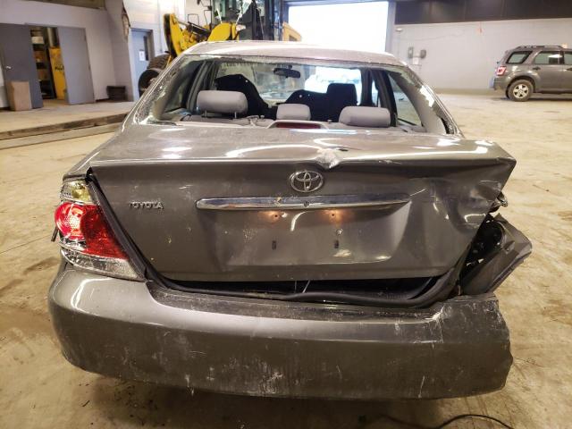 4T1BE32K26U653405 - 2006 TOYOTA CAMRY LE GRAY photo 6