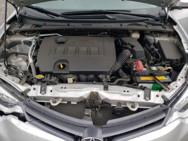 5YFBURHE2GP387801 - 2016 TOYOTA COROLLA L GRAY photo 11