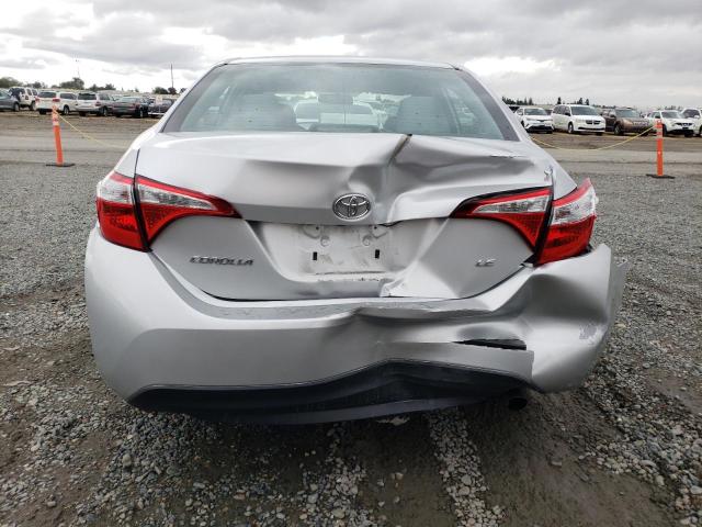 5YFBURHE2GP387801 - 2016 TOYOTA COROLLA L GRAY photo 6