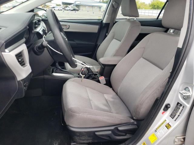 5YFBURHE2GP387801 - 2016 TOYOTA COROLLA L GRAY photo 7
