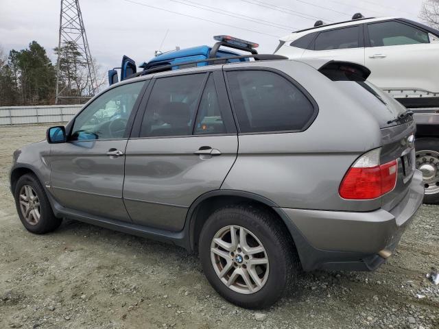 5UXFA135X6LY46470 - 2006 BMW X5 3.0I GRAY photo 2