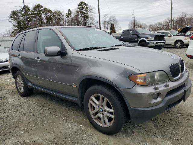 5UXFA135X6LY46470 - 2006 BMW X5 3.0I GRAY photo 4