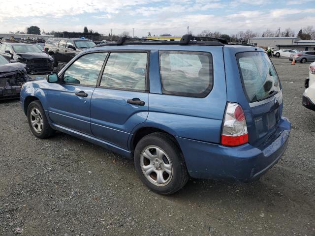 JF1SG63617H710971 - 2007 SUBARU FORESTER 2.5X BLUE photo 2