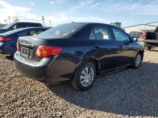 1NXBU40EX9Z007619 - 2009 TOYOTA COROLLA BASE Negro foto 3
