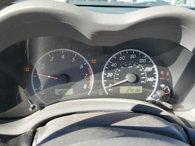 1NXBU40EX9Z007619 - 2009 TOYOTA COROLLA BASE Negro foto 9