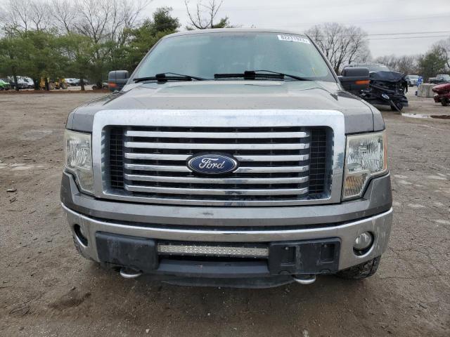 1FTFW1ET1BFC71344 - 2011 FORD F150 SUPERCREW GRAY photo 5