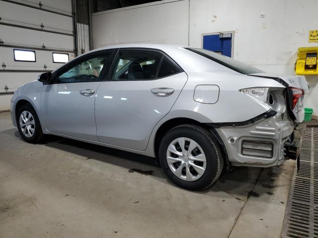 2T1BURHEXFC367357 - 2015 TOYOTA COROLLA L 银色 照片 2