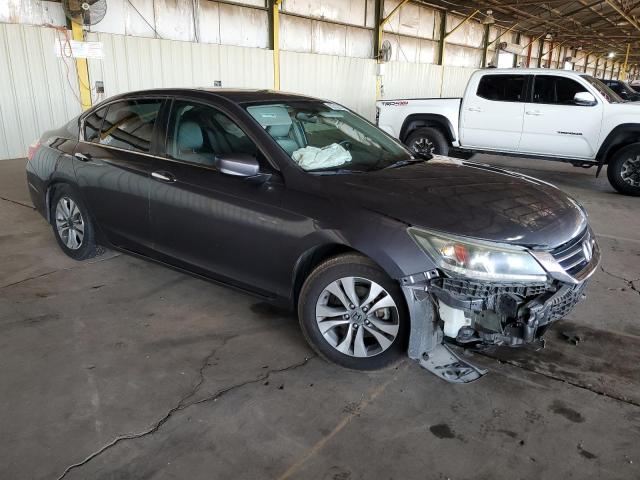 1HGCR2F36FA150022 - 2015 HONDA ACCORD LX GRAY photo 4