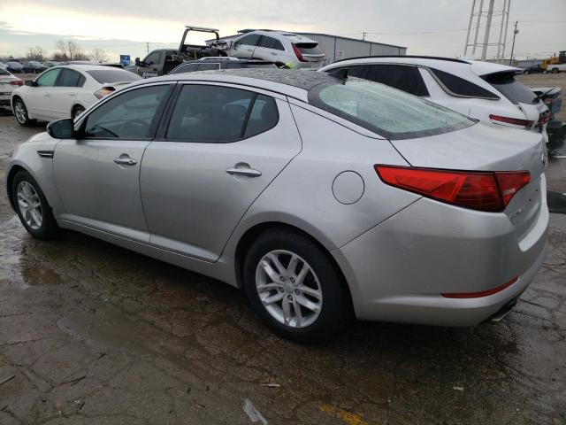 KNAGM4A79C5295951 - 2012 KIA OPTIMA LX SILVER photo 2