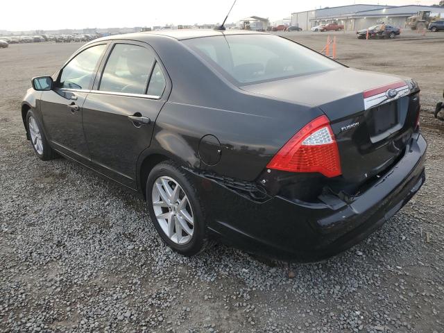 3FAHP0JA5AR375279 - 2010 FORD FUSION SEL BLACK photo 2