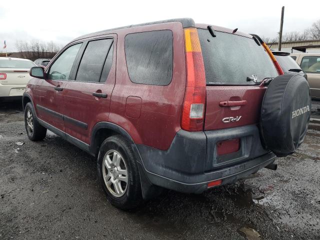 SHSRD78883U122053 - 2003 HONDA CR-V EX MAROON photo 2