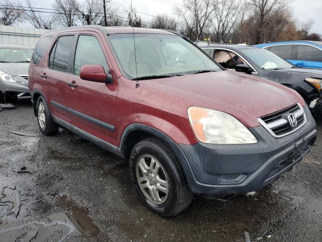 SHSRD78883U122053 - 2003 HONDA CR-V EX MAROON photo 4