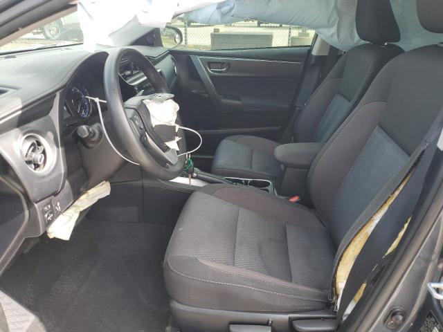 2T1BURHE0JC991418 - 2018 TOYOTA COROLLA L BLUE photo 7