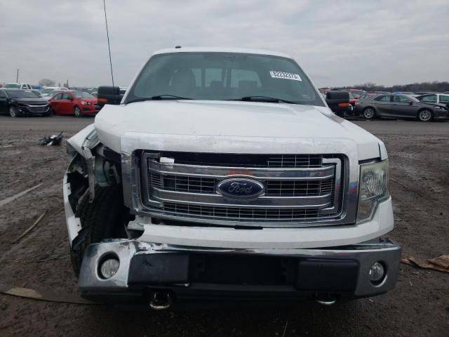 1FTFW1EF2EFA44551 - 2014 FORD F150 SUPERCREW WHITE photo 5