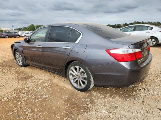 1HGCR2F51DA069329 - 2013 HONDA ACCORD SPORT GRAY photo 2
