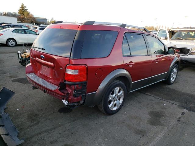 1FMDK02126GA50623 - 2006 FORD FREESTYLE SEL RED photo 3
