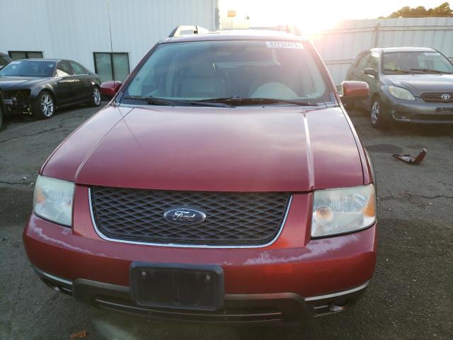 1FMDK02126GA50623 - 2006 FORD FREESTYLE SEL RED photo 5