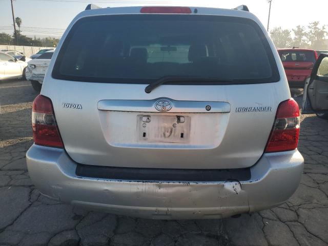JTEGD21A660149524 - 2006 TOYOTA HIGHLANDER فضي صورة 6