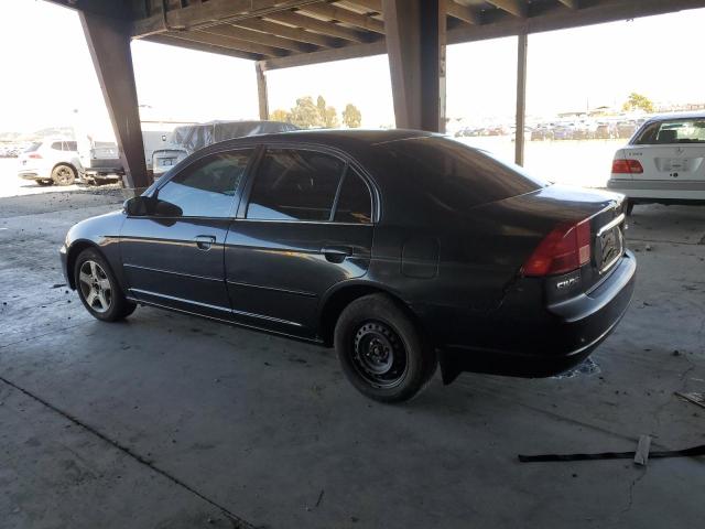 2HGES26722H510544 - 2002 HONDA CIVIC EX BLACK photo 2