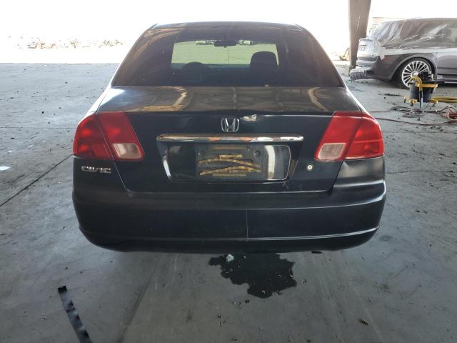 2HGES26722H510544 - 2002 HONDA CIVIC EX BLACK photo 6
