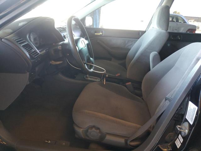 2HGES26722H510544 - 2002 HONDA CIVIC EX BLACK photo 7