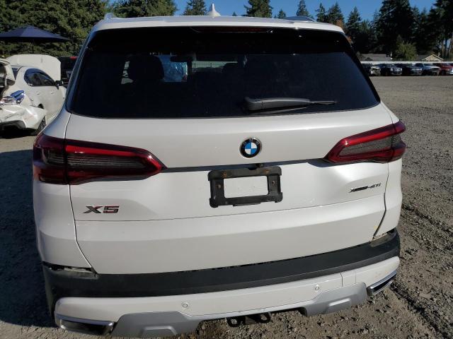 5UXCR6C59KLK88341 - 2019 BMW X5 XDRIVE40I WHITE photo 6