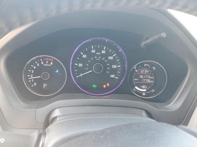 3CZRU5H71GM708205 - 2016 HONDA HR-V EXL WHITE photo 9