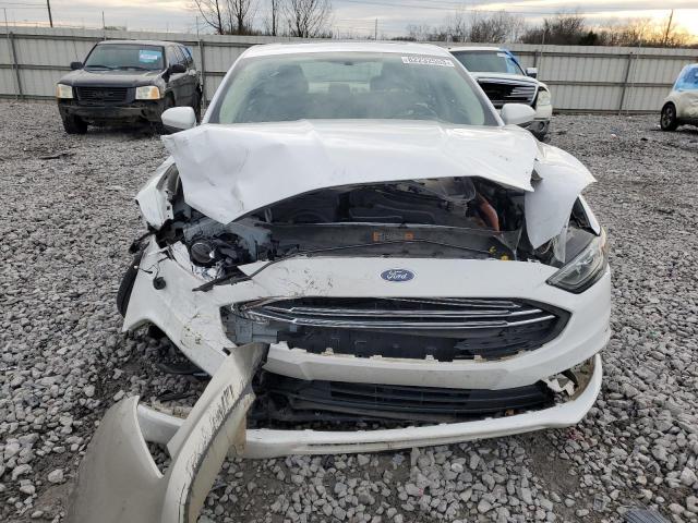 3FA6P0LU8JR162244 - 2018 FORD FUSION SE HYBRID WHITE photo 5