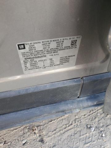 3GNAXJEV3JS529759 - 2018 CHEVROLET EQUINOX LT 银色 照片 14