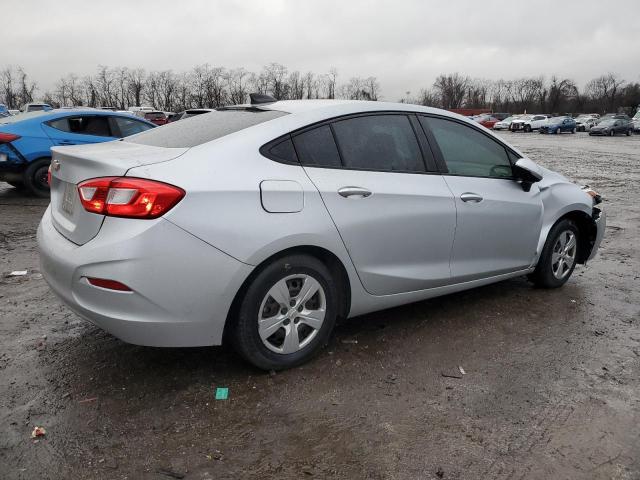 1G1BC5SM9G7279049 - 2016 CHEVROLET CRUZE LS SILVER photo 3