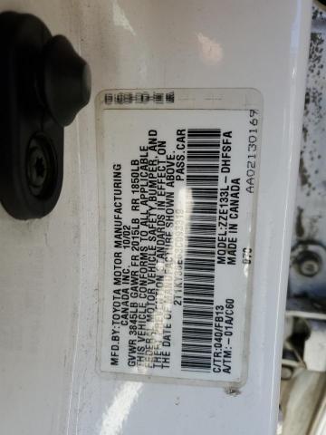 2T1KY38E53C093319 - 2003 TOYOTA COROLLA MA XRS WHITE photo 12