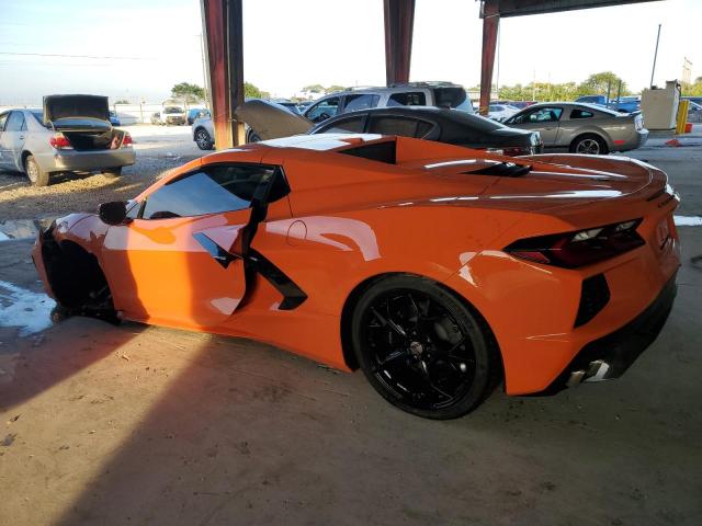 1G1YA3D48R5101231 - 2024 CHEVROLET CORVETTE STINGRAY 1LT ORANGE photo 2